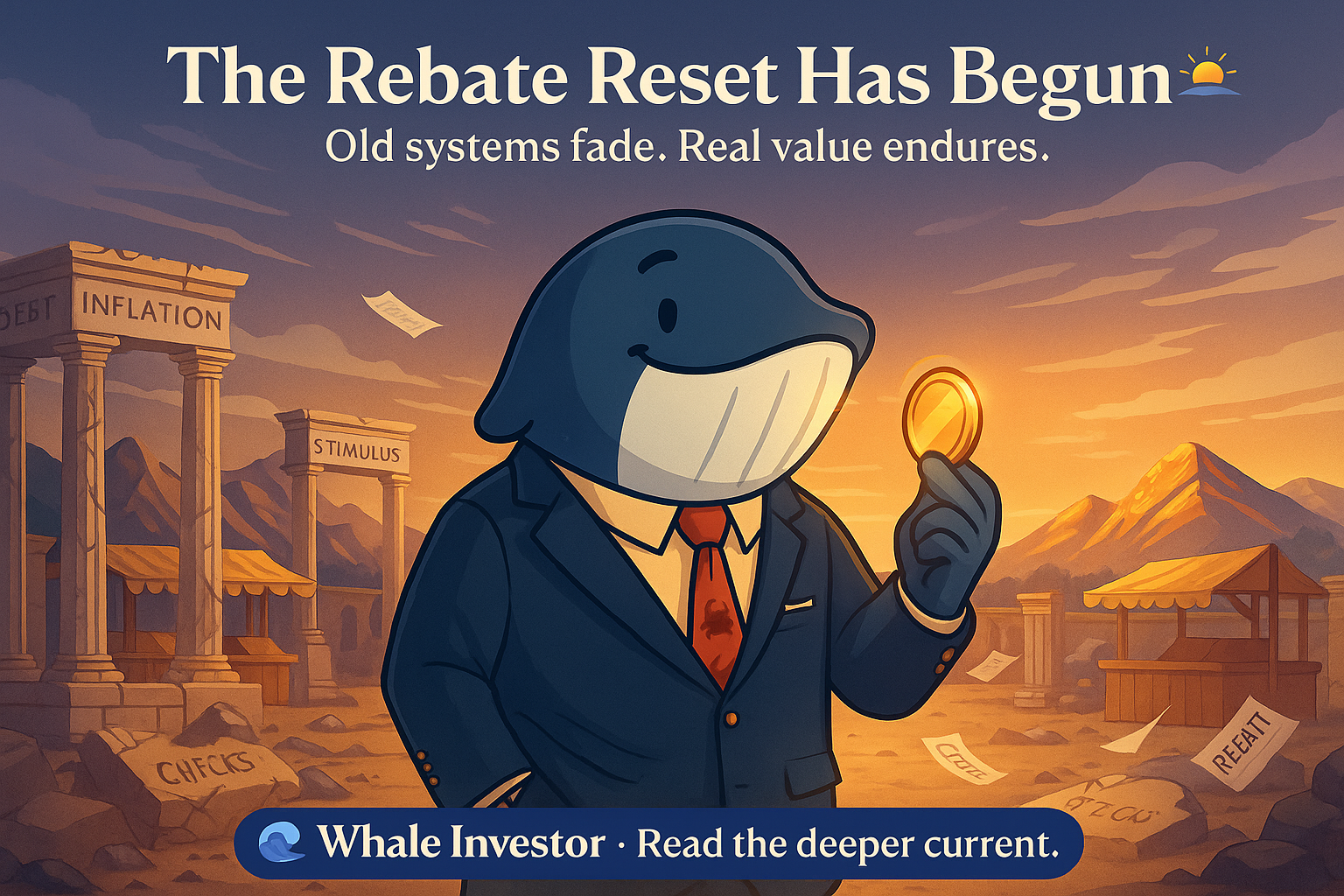 🐋 Whale’s Signal: The Rebate Reset Has Begun