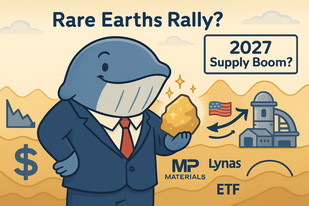 🔍 Whales Spotlight: Rare Earths—America’s Strategic Pivot Beyond China