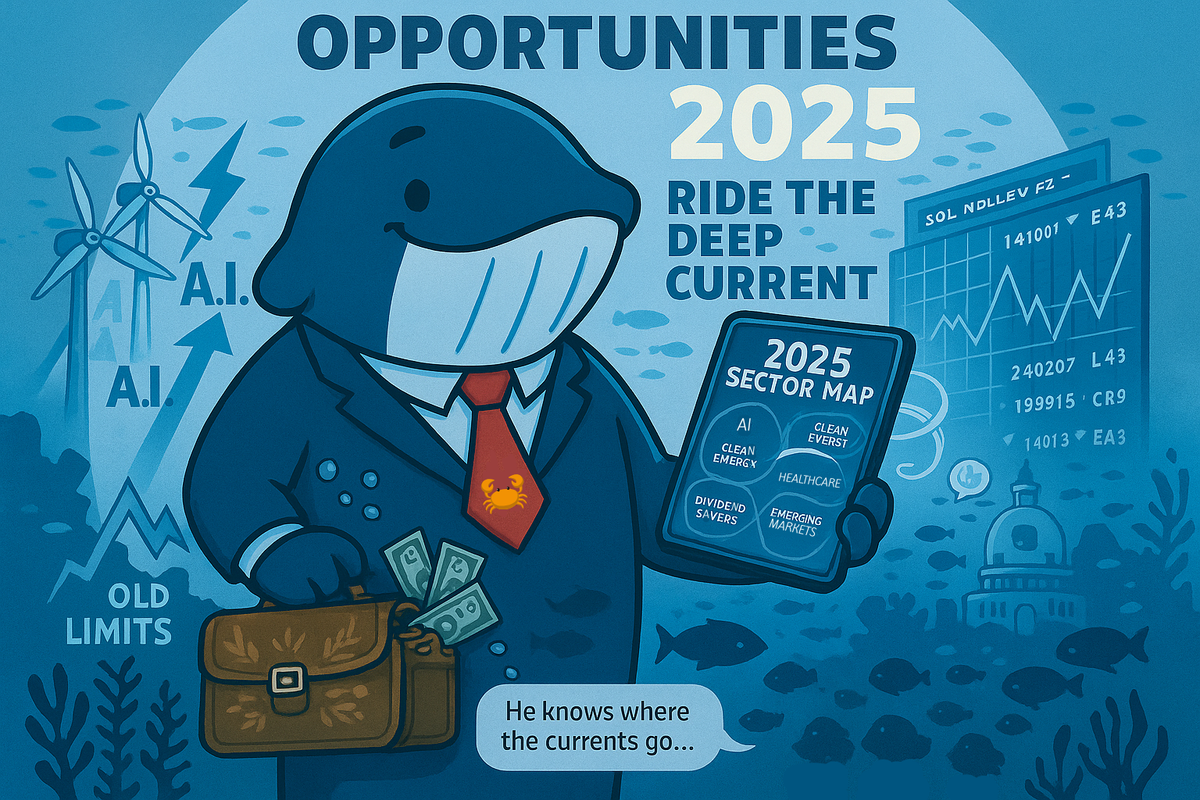 🐋 Stock Market Opportunities in 2025 — What the Smart Money and Mr.Whale Watching