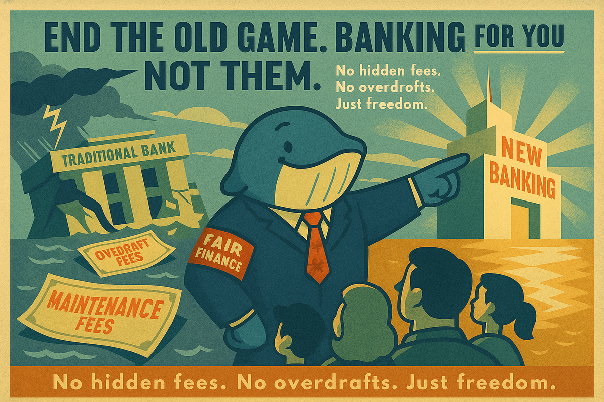 🐋 Whale's Warning: Stop Feeding Big Banks. Try This Instead👇