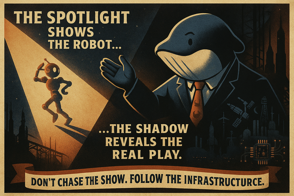 🐋 Whale’s Warning: Musk’s Robot Was Theater - The Real Play Is Hidden