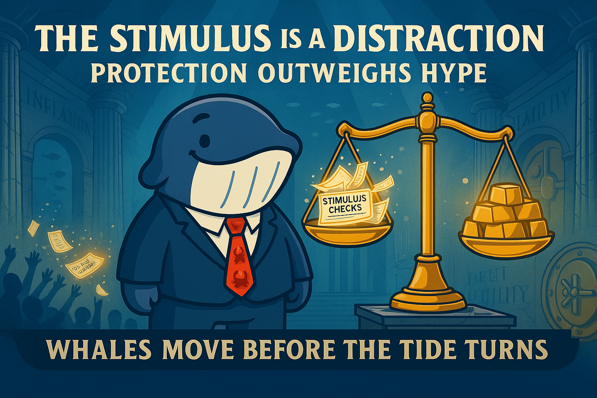 🐋 Whale’s Take: Trump’s Stimulus Isn’t What It Seems