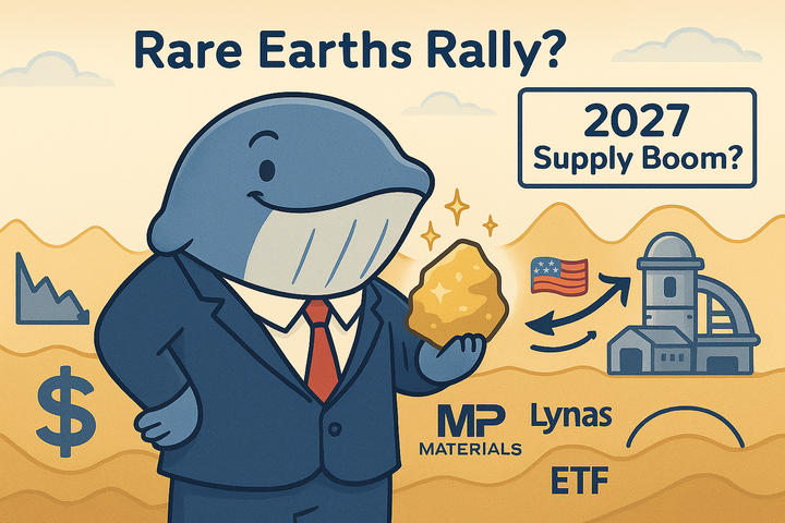 🔍 Whales Spotlight: Rare Earths—America’s Strategic Pivot Beyond China