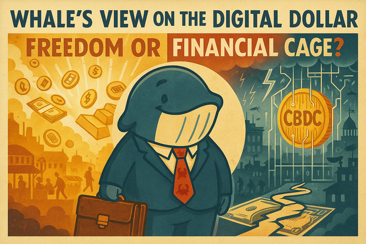🐋 Whale’s View on the CBDC: Freedom or Financial Cage?