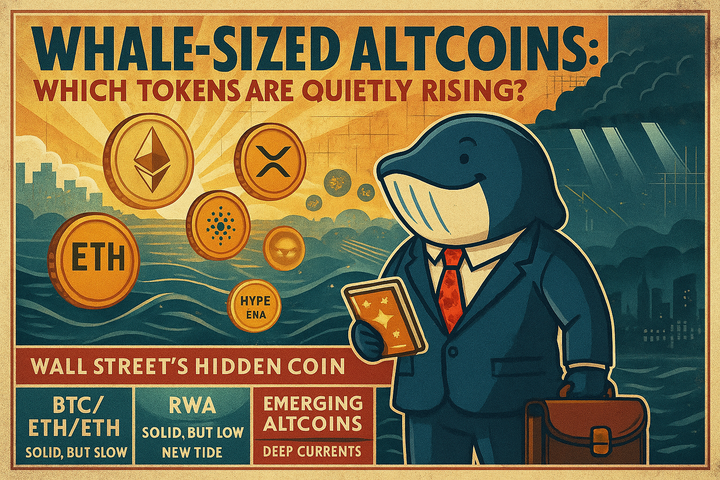 🐋 Whale-Sized Altcoins: Which Tokens Are Quietly Rising?
