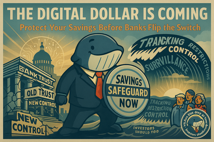 🐋 Whale's Warning: Is Your Bank Preparing for the Digital Dollar?