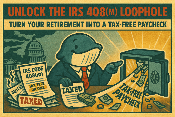 🐋 Whale's Tax-Free Income Hack: Unlock the IRS 408(m) Loophole