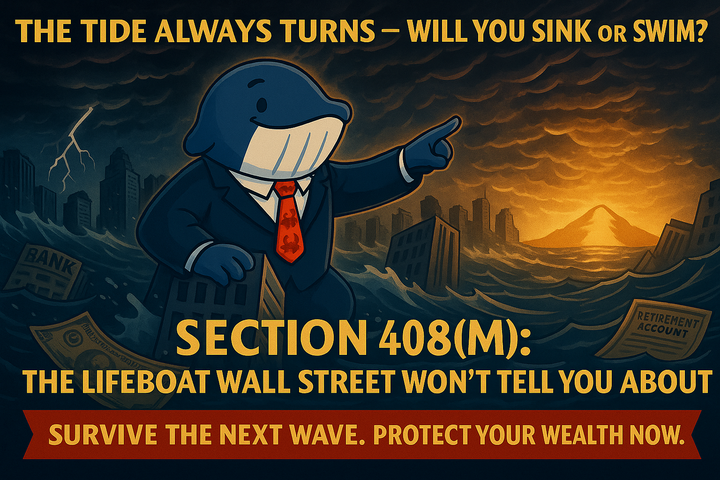 🐋 Whale’s Tax Hack: The Hidden IRS Raft to Survive the Next Crash