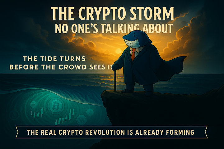 🐋 Whale’s Insight: The Crypto Storm No One’s Talking About