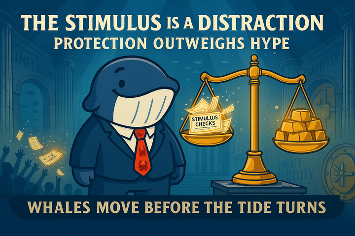 🐋 Whale’s Take: Trump’s Stimulus Isn’t What It Seems