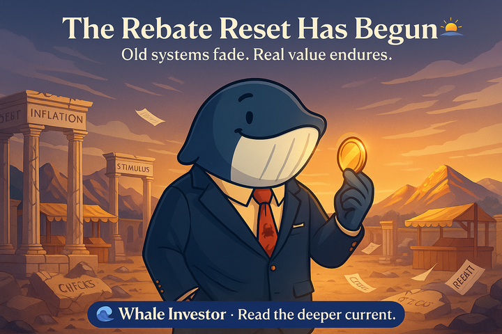 🐋 Whale’s Signal: The Rebate Reset Has Begun